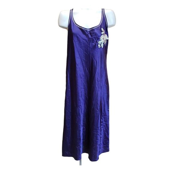 Morgan Taylor Intimates Purple Short Sleeveless Nightgown/Dress XXL - Picture 1 of 8